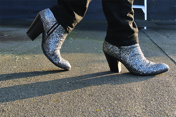 Giuseppe Zanotti glitter boots 