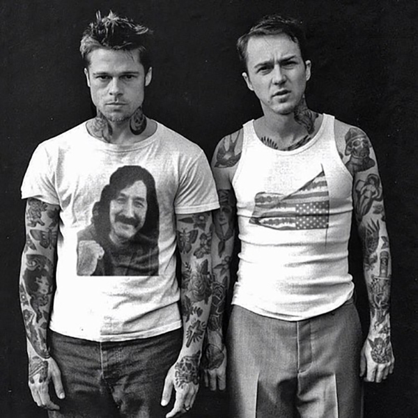 Inked Icons // Fight Club Tattoos - Brad Pitt & Edward Norton