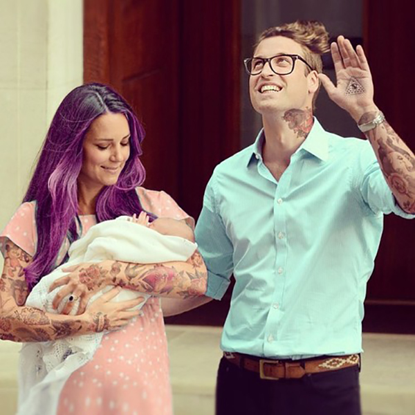 Inked Icons // Hipster Will & Kate