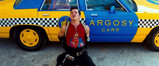 Get the look: Romeo + Juliet // Interior inspiration from Baz Luhrmann's 1996 masterpiece - Tybalt at the gas station shooting