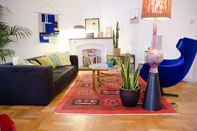 Nathalie and Michiel's Arty & Eclectic Apartment
