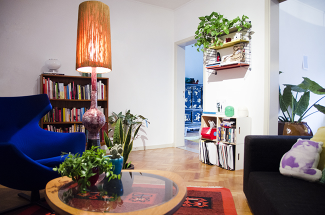 Nathalie and Michiel's Arty & Eclectic Apartment