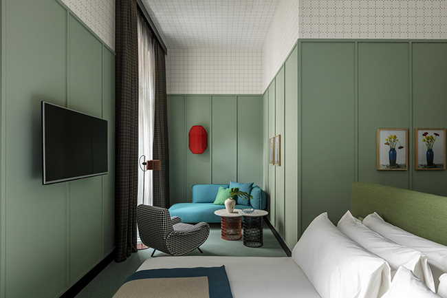 Room Mate Giulia Hotel by Patricia Urquiola - via noglitternoglory.com