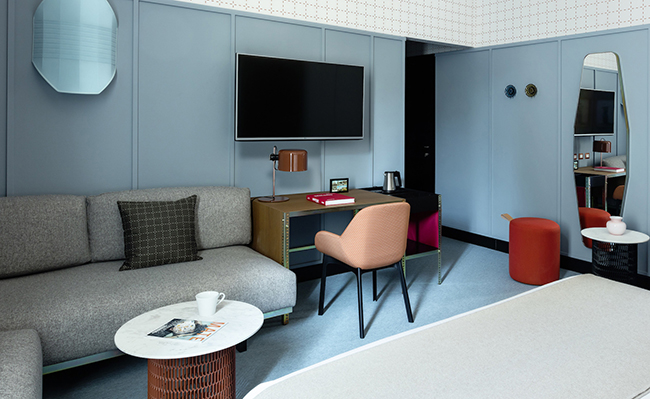 Room Mate Giulia Hotel by Patricia Urquiola - via noglitternoglory.com